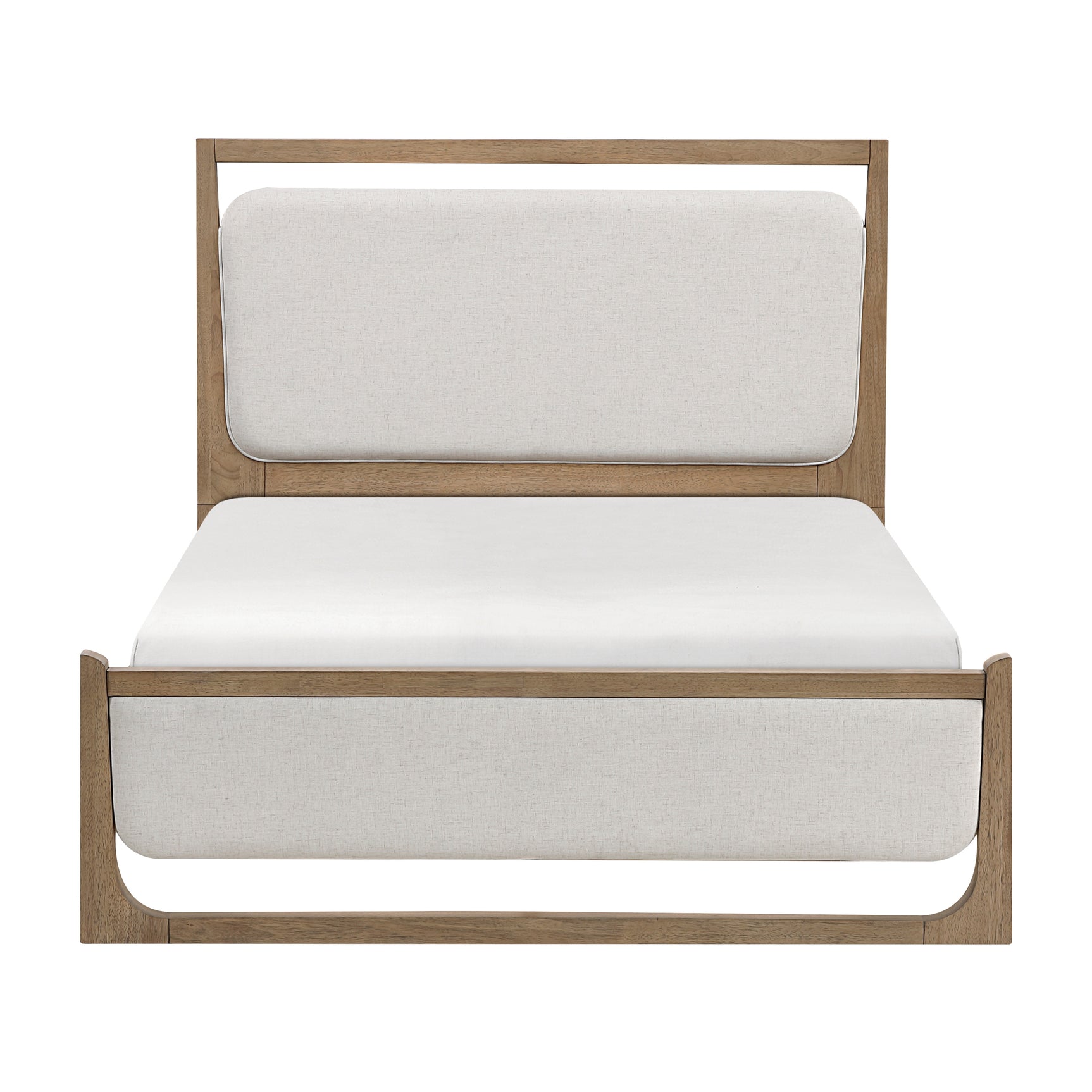 Riley Light Brown/Beige 5-Piece Queen Bedroom Set - Ornate Home