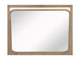 Riley Light Brown Mirror - Ornate Home