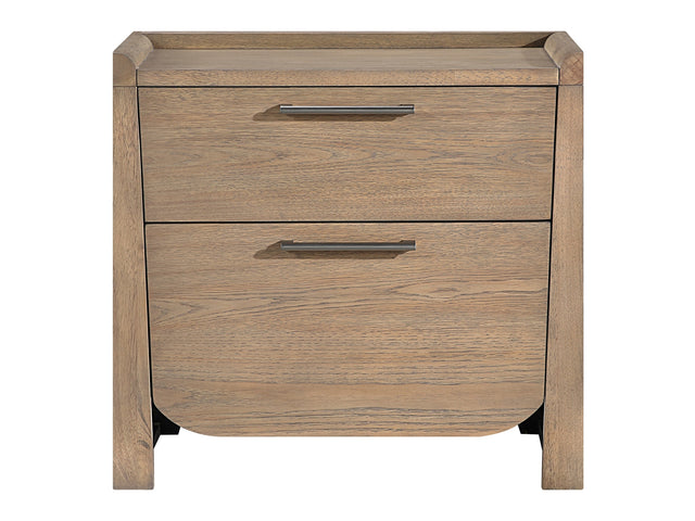 Riley Light Brown Nightstand - Ornate Home