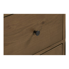 Riley Oak 7 Drawer Dresser - Ornate Home