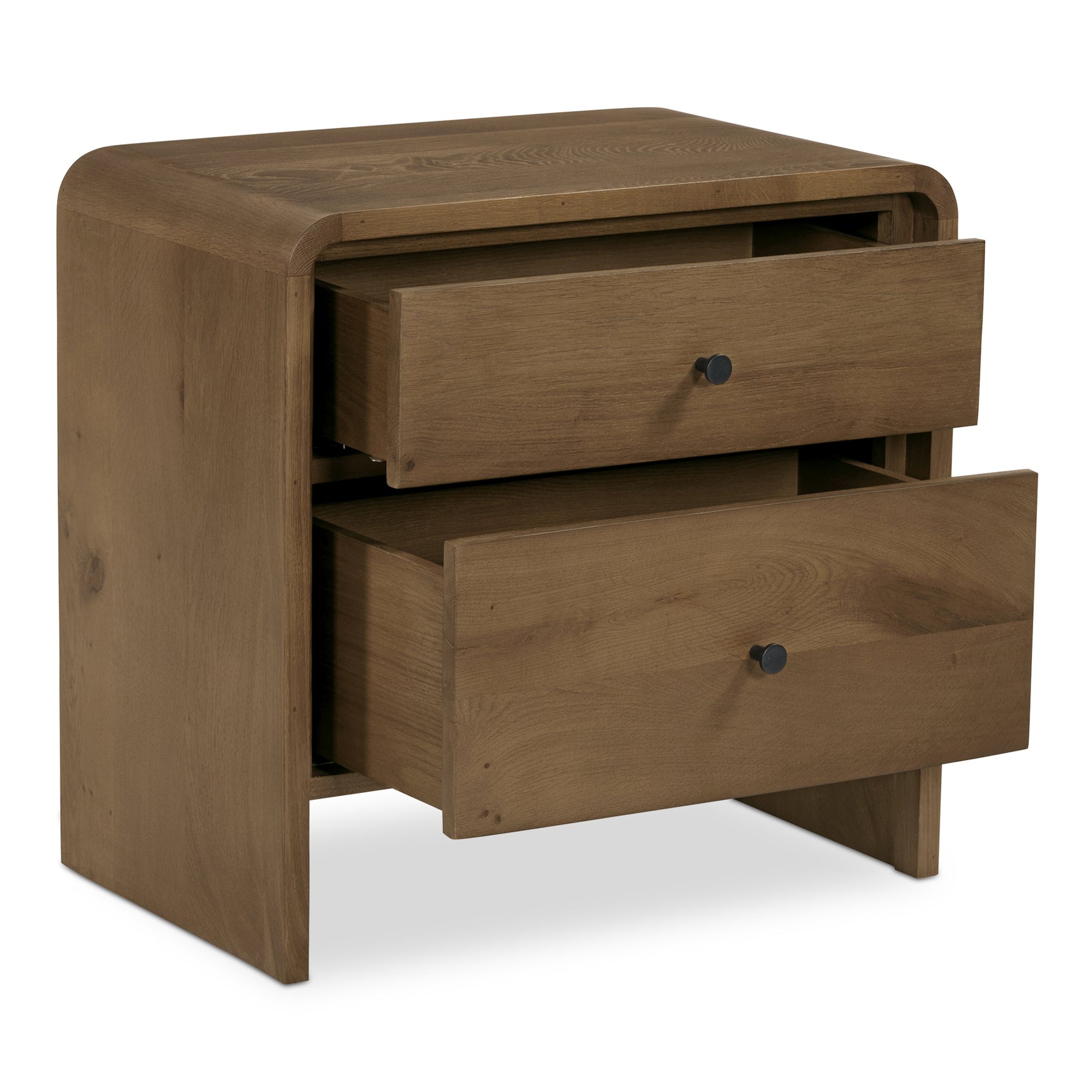 Riley Oak Nightstand - Ornate Home