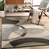 Rilton Gray Wool Carpet - Ornate Home