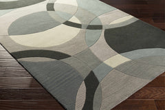 Rilton Gray Wool Carpet - Ornate Home