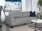 Rilynn Grey Upholstered Track Arm Sofa - Ornate Home