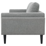 Rilynn Grey Upholstered Track Arm Sofa - Ornate Home