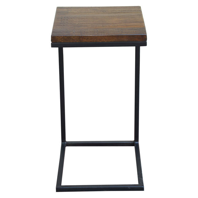 Rima Dark Brown Side Table - Ornate Home
