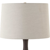 Rimini Black Glaze Table Lamp - Ornate Home