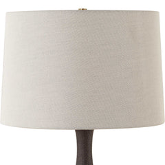 Rimini Black Glaze Table Lamp - Ornate Home