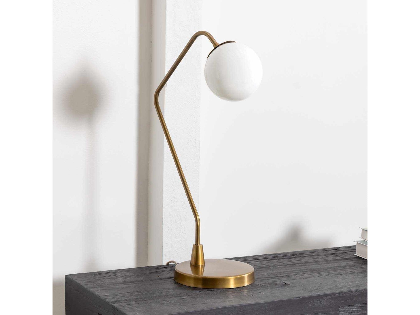 Rimpeso Gold Brass Table Lamp - Ornate Home