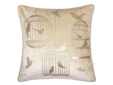 Rina Beige Pillow (Set of 2) - Ornate Home
