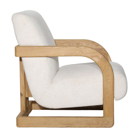 Rinaldi Ivory Occasional Chair - Ornate Home