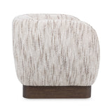 Rinner Cocoa Cream Swivel Chair - Ornate Home