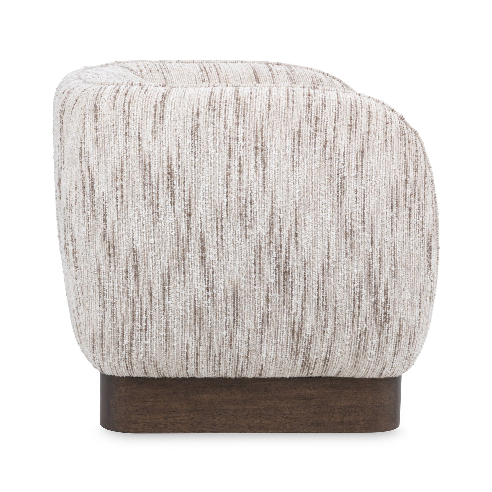 Rinner Cocoa Cream Swivel Chair - Ornate Home