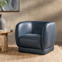Rinner Mystic Blue Accent Chair - Ornate Home