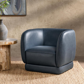 Rinner Mystic Blue Accent Chair - Ornate Home