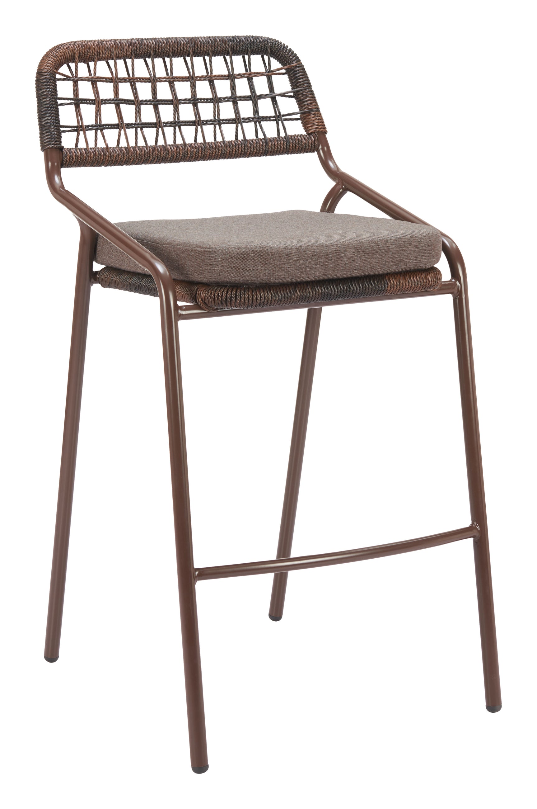 Rio Brown Barstool (Set of 2) - Ornate Home