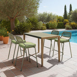Rio Green Barstool (Set of 2) - Ornate Home