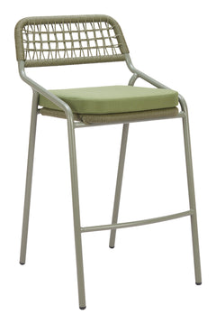 Rio Green Barstool (Set of 2) - Ornate Home