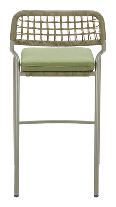 Rio Green Barstool (Set of 2) - Ornate Home