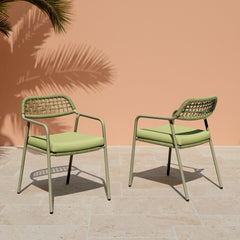 Rio Green Dining Chair (Set of 2) - Ornate Home