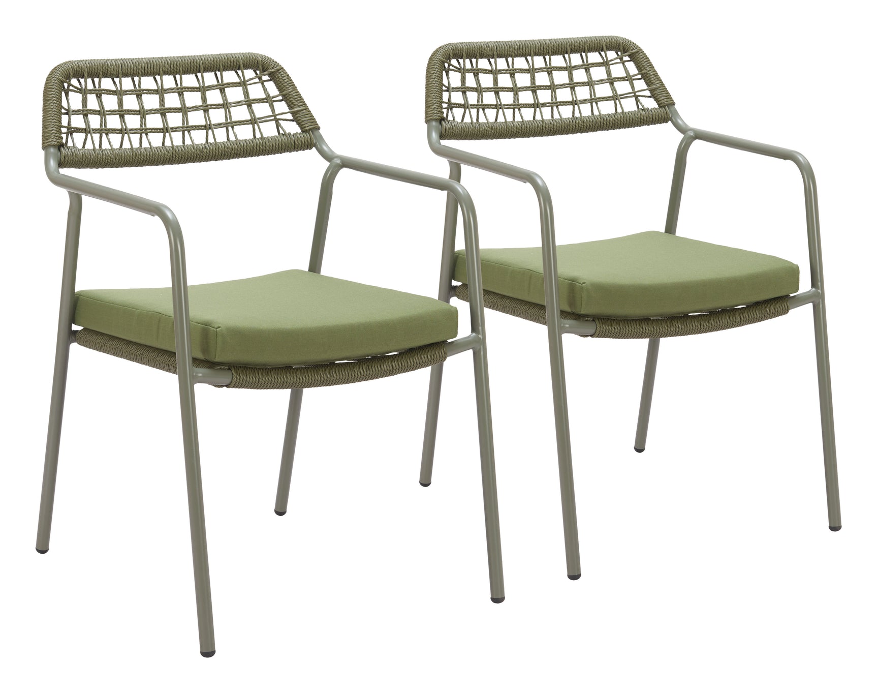 Rio Green Dining Chair (Set of 2) - Ornate Home