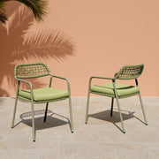 Rio Green Outdoor Dining Chair (Set of 2) - Ornate Home