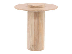 Riona Natural Side Table - Ornate Home