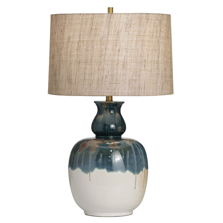 Ripley Gourd Blue Table Lamp - Ornate Home