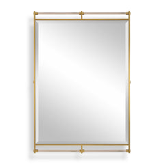 Ripoll Antique Brass Mirror - Ornate Home