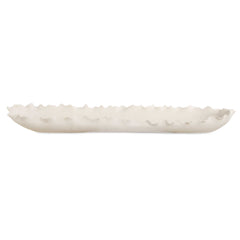 Ripple Crest White Bowl - Ornate Home