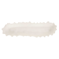 Ripple Crest White Bowl - Ornate Home