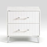 Ripple White 5pc Bedroom Set