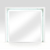 Ripple White Mirror - Ornate Home