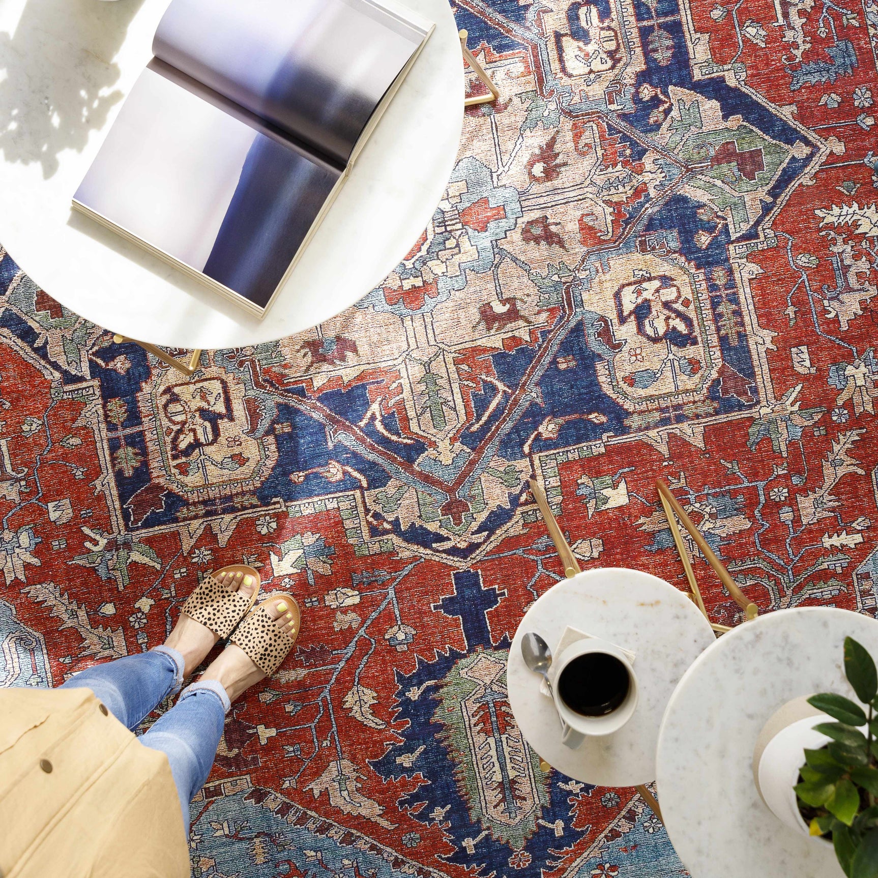 Ripplemead Area Rug - Ornate Home