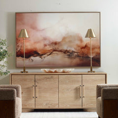 Rise Multicolor Framed Modern Canvas - Ornate Home