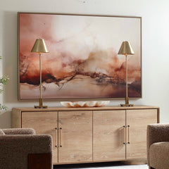 Rise Multicolor Framed Modern Canvas - Ornate Home