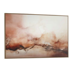 Rise Multicolor Framed Modern Canvas - Ornate Home