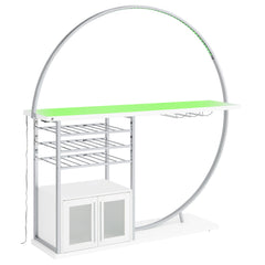 Risley White Home Bar - Ornate Home