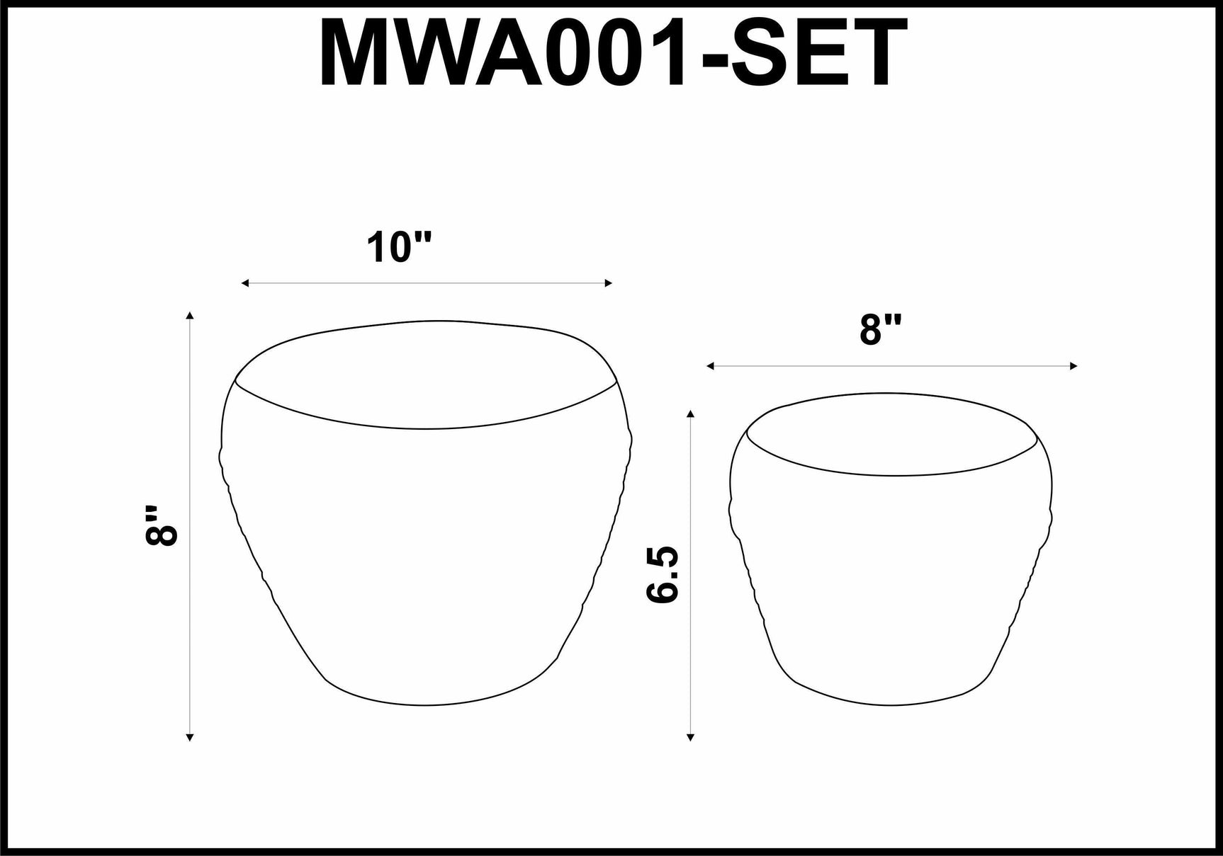 Rissing Orange Glass Vase Set - Ornate Home