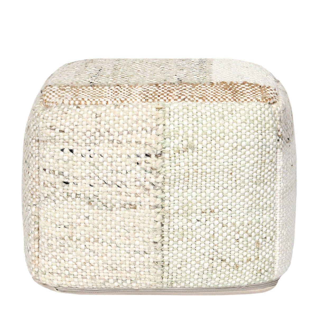 Ritsa Multi 18x18x14 Pouf - Ornate Home