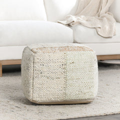 Ritsa Multi 18x18x14 Pouf - Ornate Home