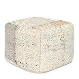 Ritsa Multi 18x18x14 Pouf - Ornate Home