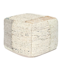 Ritsa Multi 18x18x14 Pouf - Ornate Home