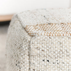 Ritsa Multi 18x18x14 Pouf - Ornate Home
