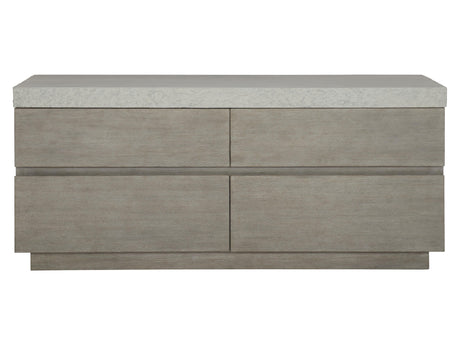 Ritter Sand Grey/Flint Dresser - Ornate Home