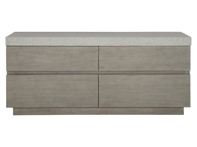 Ritter Sand Grey/Flint Dresser - Ornate Home