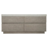 Ritter Sand Grey/Flint Dresser - Ornate Home