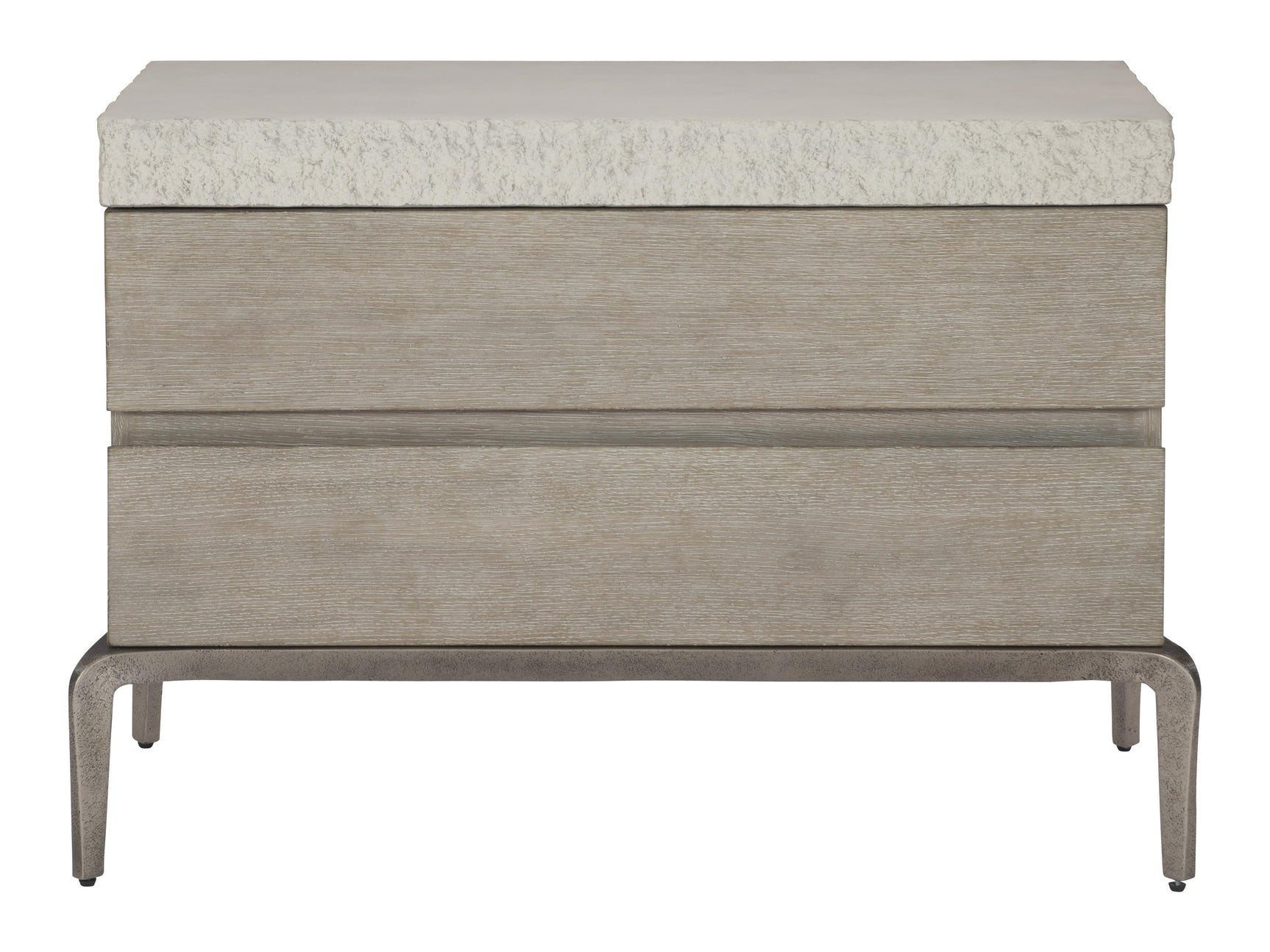 Ritter Sand Grey/Flint Nightstand - Ornate Home