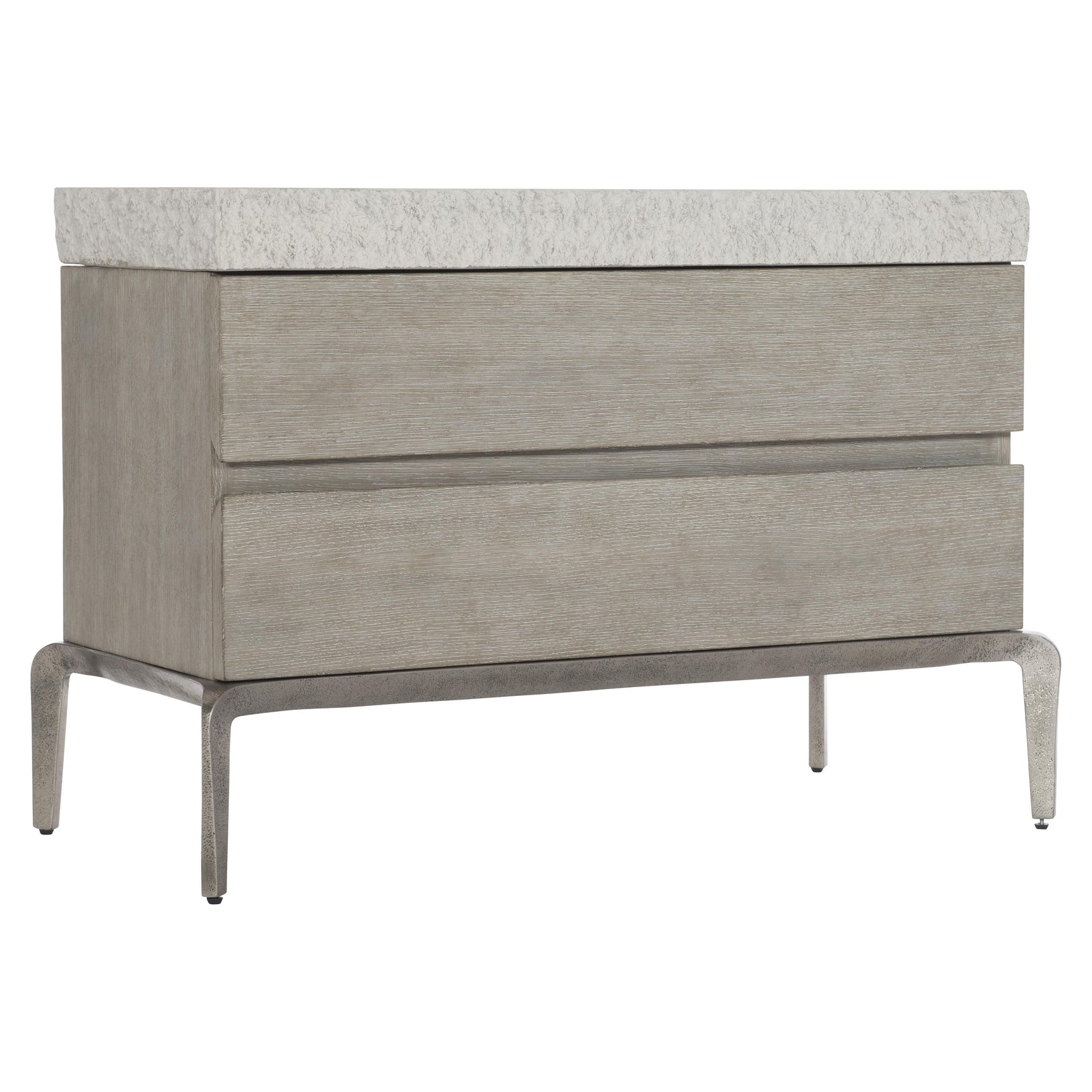 Ritter Sand Grey/Flint Nightstand - Ornate Home