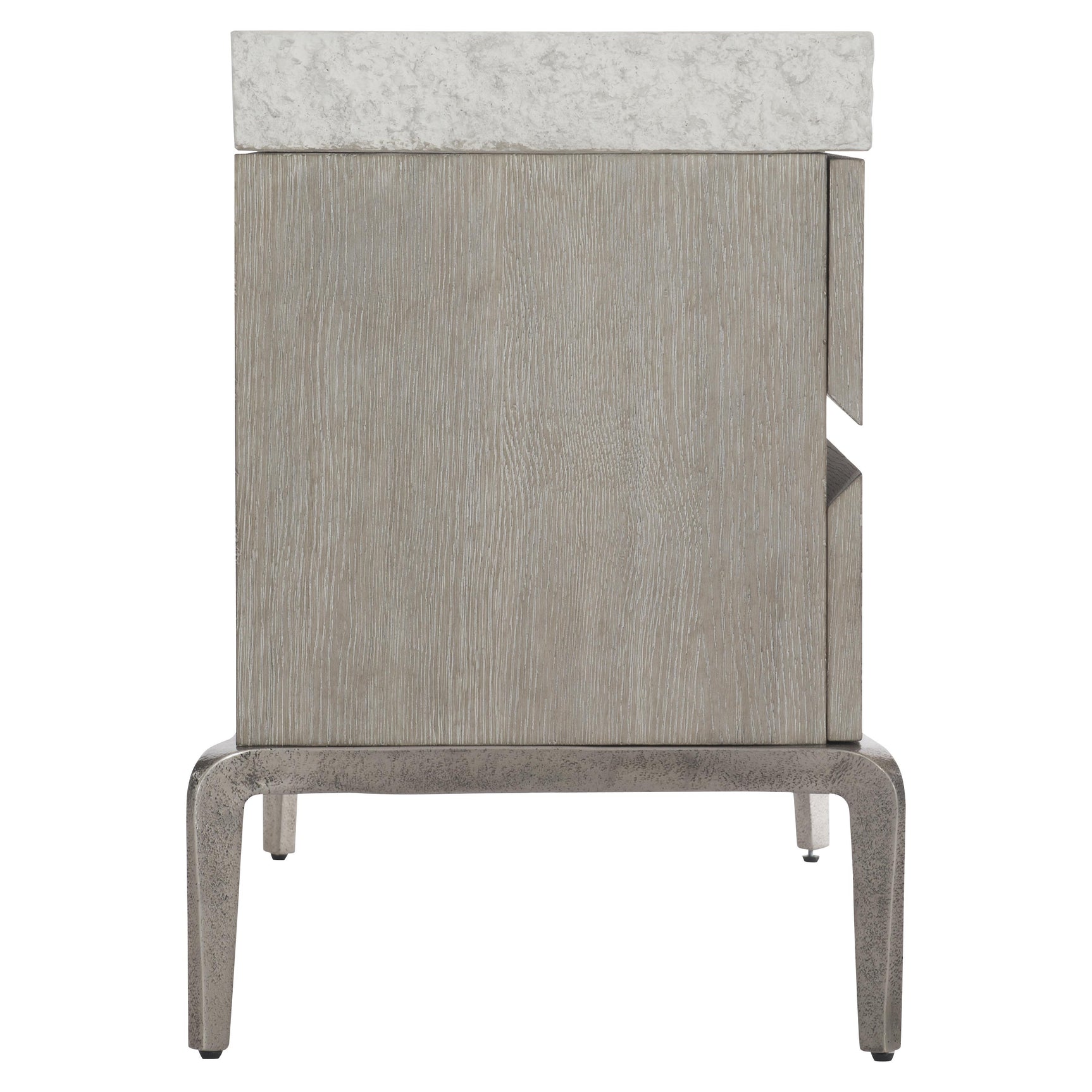 Ritter Sand Grey/Flint Nightstand - Ornate Home